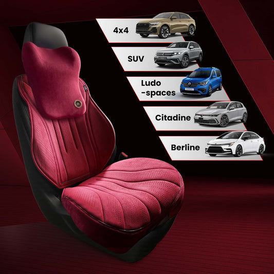 Comfort Drive - Housse de Siège Premium en Alcantara Respirant