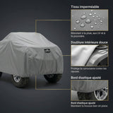 Bâche QUAD X-TREME Protect™ – Protection Totale 4 Saisons Haute Résistance