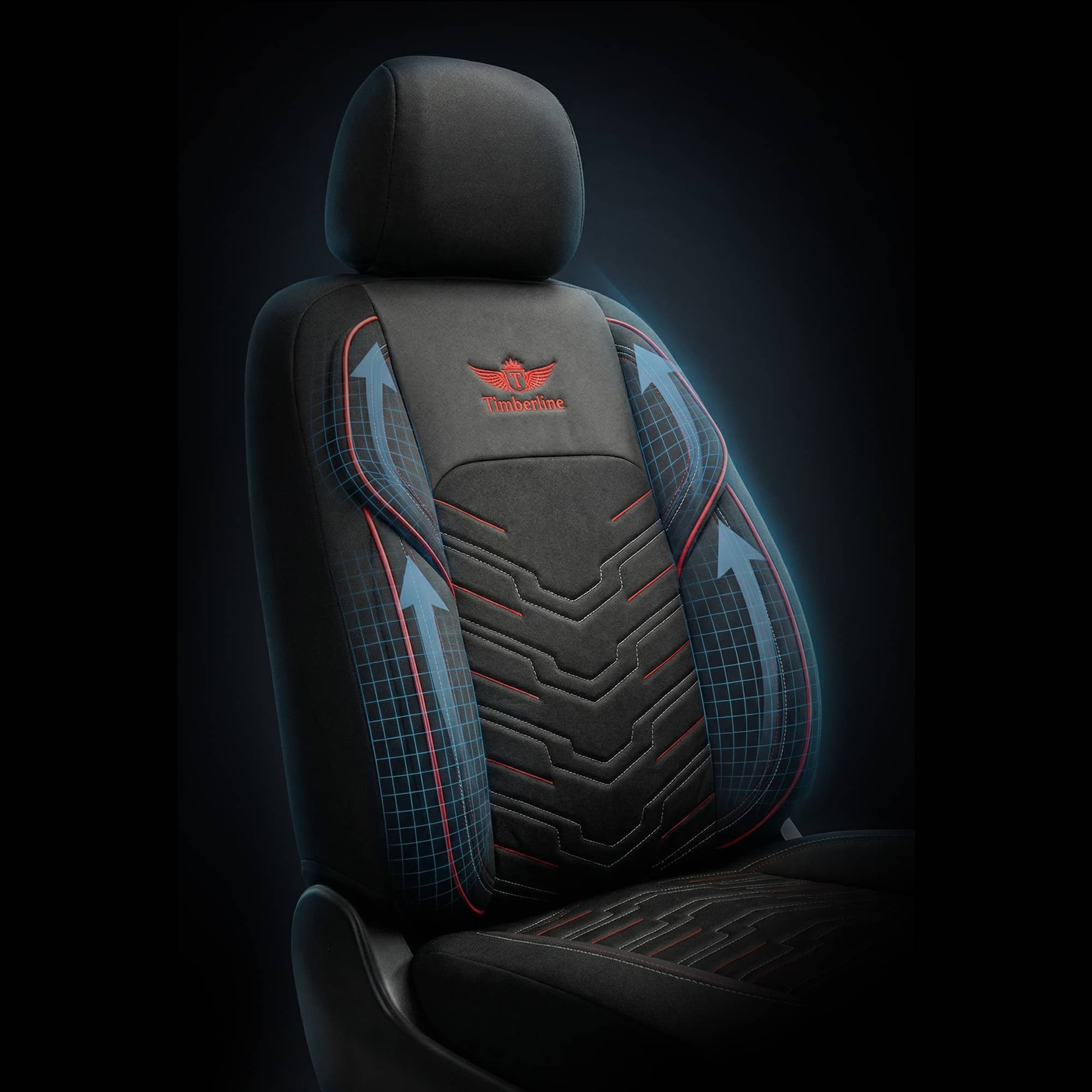 Housses de Siège Panathera Series™ – Protection & Confort Premium Avant + Arrière