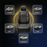 Housses de Siège Panathera Series™ – Protection & Confort Premium Avant + Arrière