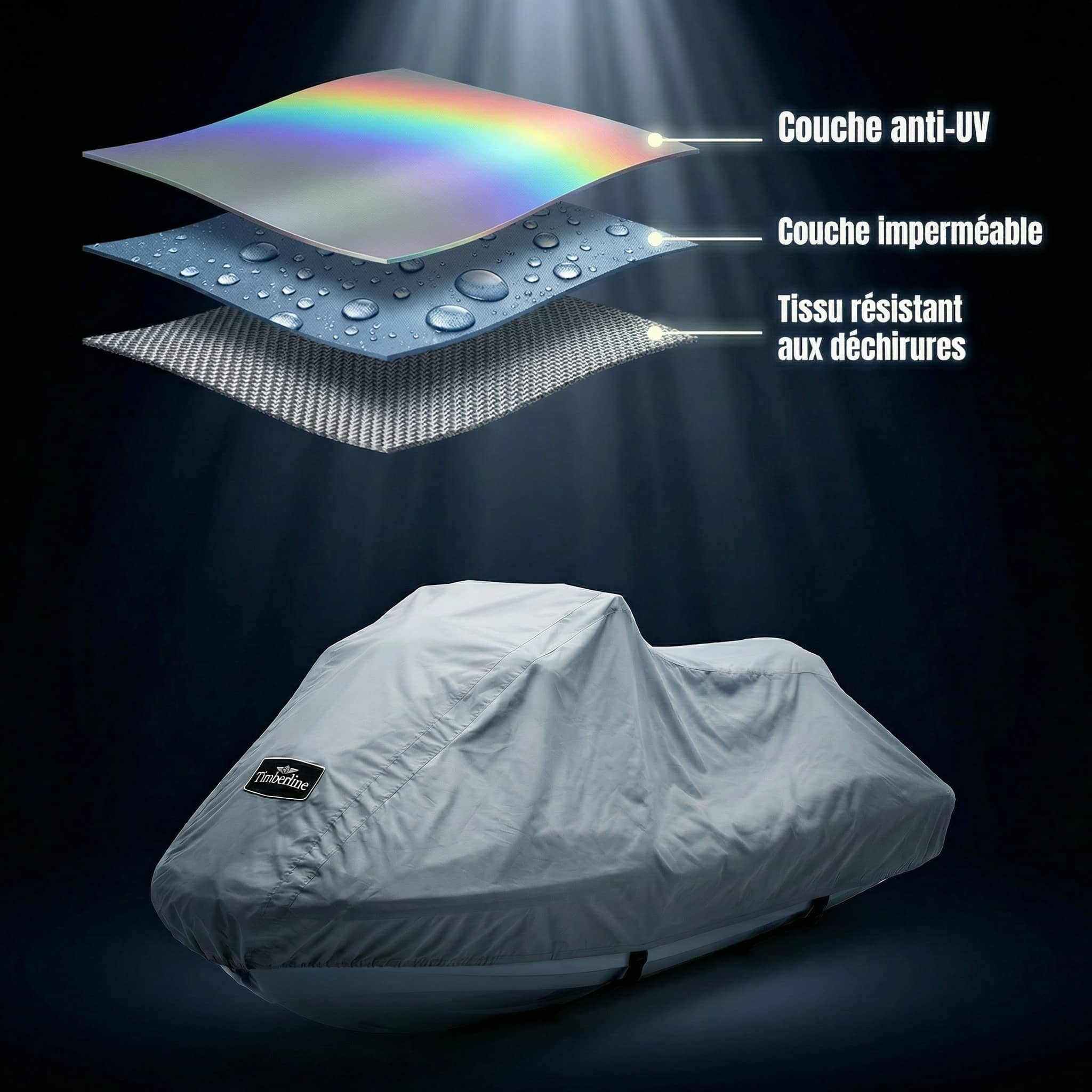 Housse Jet Ski X-TREME Protect™ – Protection Marine 3 Couches Haute Résistance