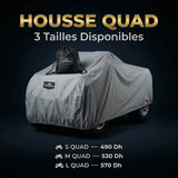 Bâche QUAD X-TREME Protect™ – Protection Totale 4 Saisons Haute Résistance