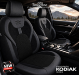 Housses De Siège Kodiak Series™ – Alcantara Perforée, Cuir & Tissu Respirant