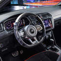 Housse De Volant En Cuir Pour Jeep Grand Cherokee WK2 (2011-2023) - Noir - Antidérapante, Confortable, Facile à Installer - 2