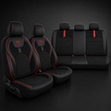 Housses De Siège Kodiak Series™ – Alcantara Perforée, Cuir & Tissu Jacquard Respirant
