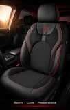 Housses De Siège Kodiak Series™ – Alcantara Perforée, Cuir & Tissu Jacquard Respirant