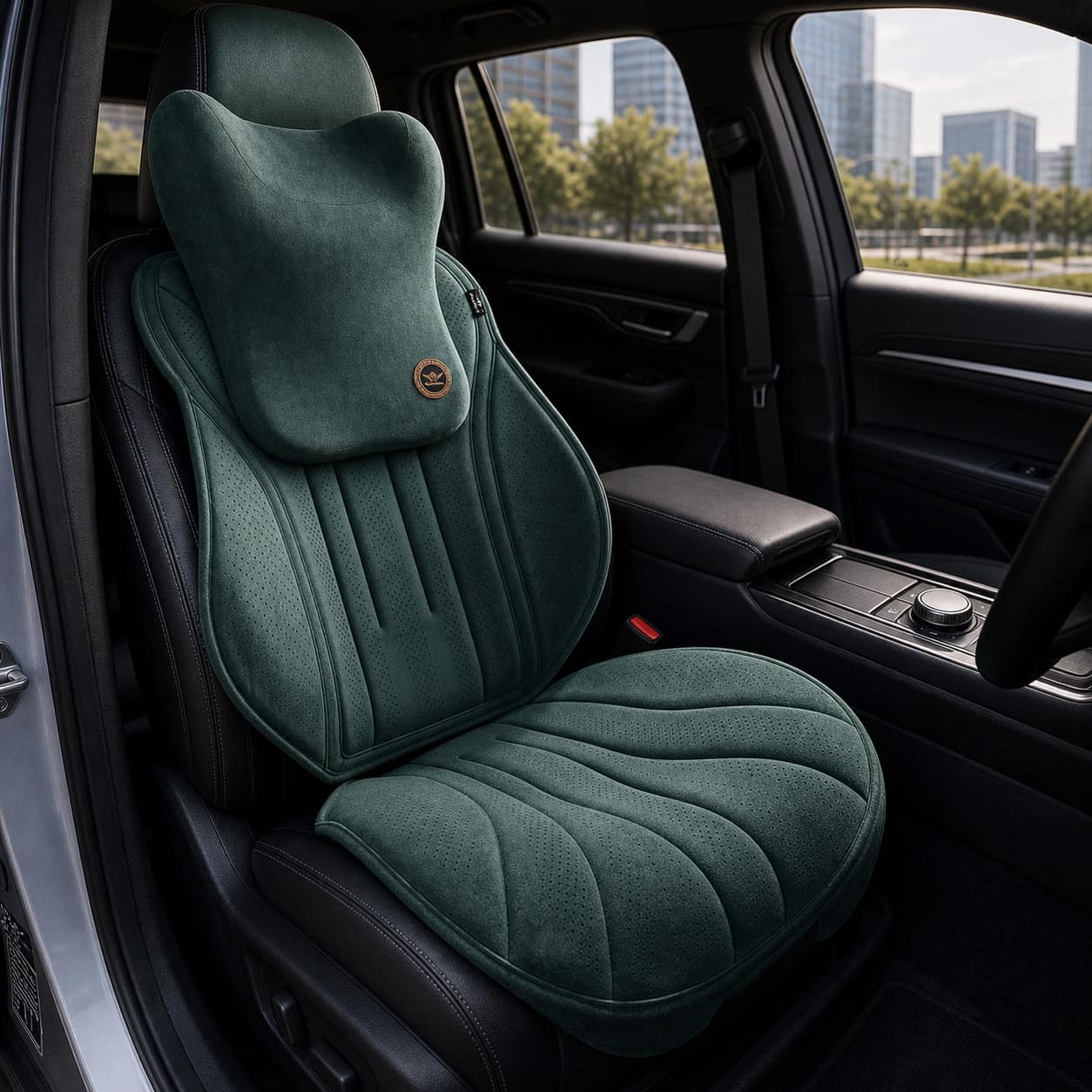 Comfort Drive - Housse de Siège Premium en Alcantara Respirant
