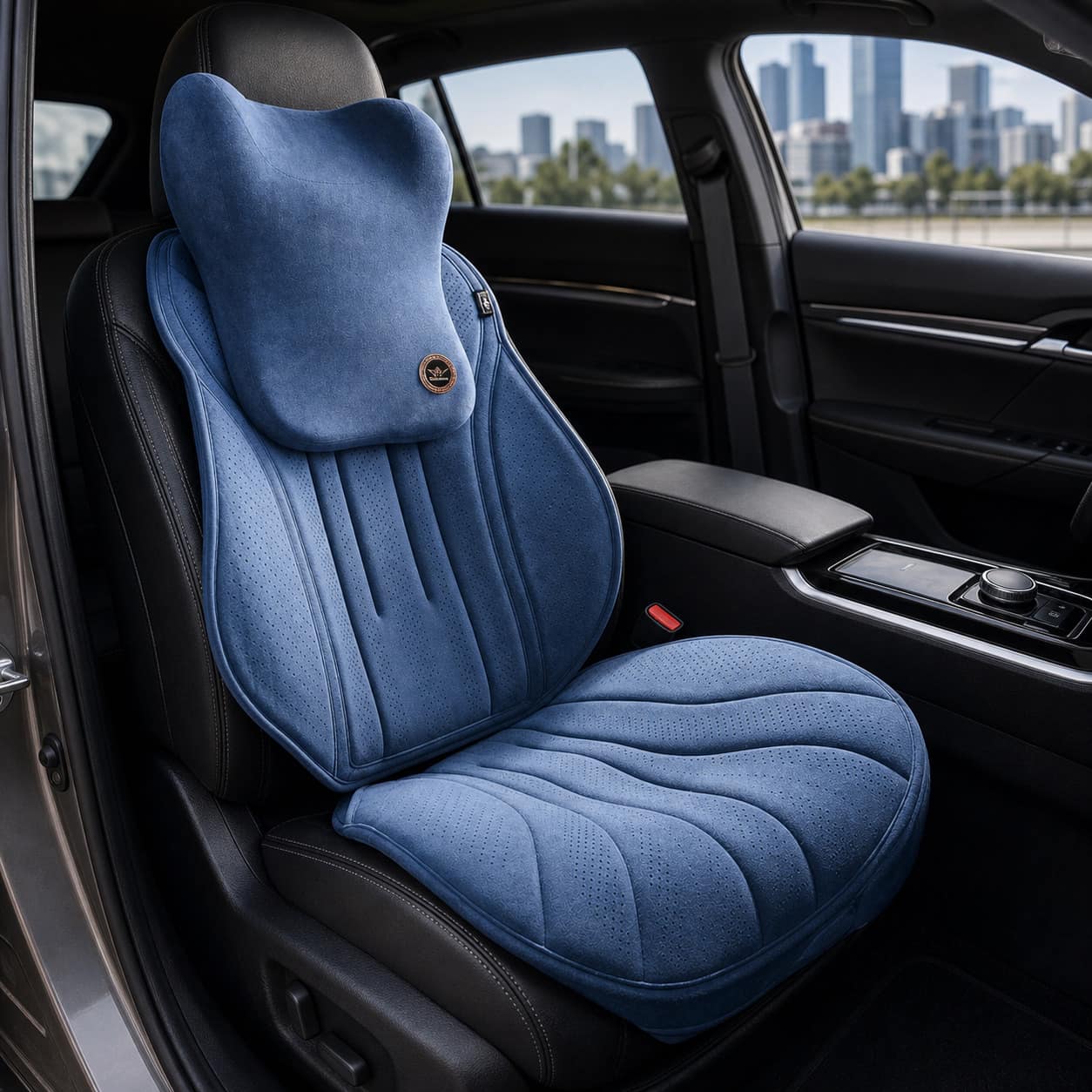 Comfort Drive - Housse de Siège Premium en Alcantara Respirant
