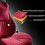 Comfort Drive - Housse de Siège Premium en Alcantara Respirant