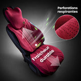 Comfort Drive - Housse de Siège Premium en Alcantara Respirant