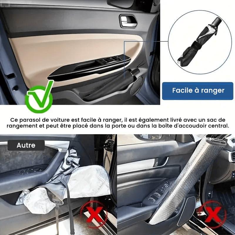Pare-soleil parapluie pour pare-brise de voiture - Timberline