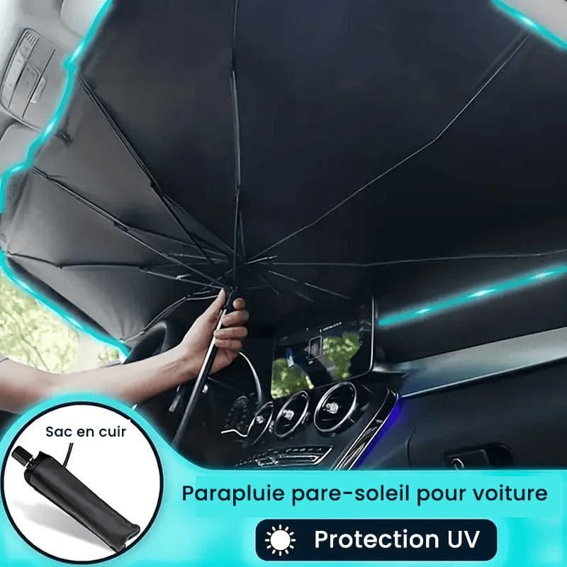 Pare-soleil Parapluie Pour Pare-brise Avant/arrière - Protection UV 99%, Pliable, Sans Ventouse - Universel Voiture, SUV